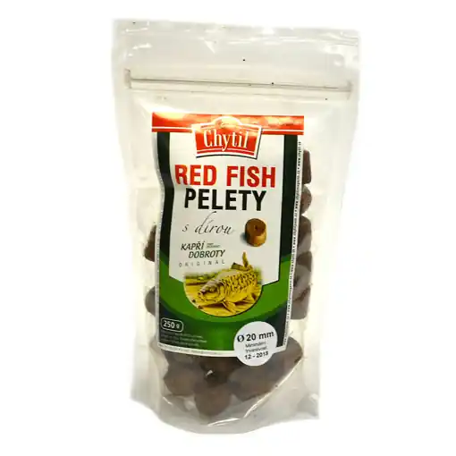 Chytací Red Fish pelety s dírou Chytil 250g, 20mm Kup Teď