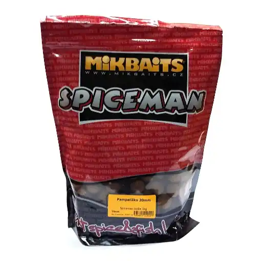 Poslední Šance Mikbaits Spiceman Boilie 1kg Dandelion 20mm