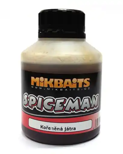 Koupit Online Mikbaits Spiceman Booster 250ml, Kořeněná játra