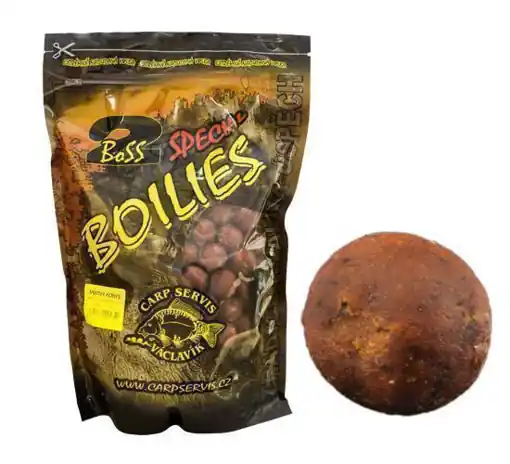 Boilies Boss2 Speciál Mrtvý korýš 200g 16mm Zlevněný