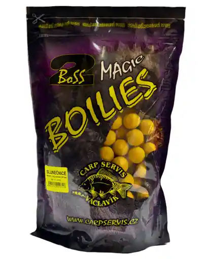 Sleva Boilies Boss2 Magic 200g 16mm Slunečnice