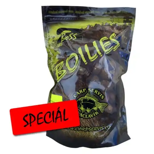 Boilies Boss2 Speciál Játra-Vanilka 200g 16mm Top Prodej