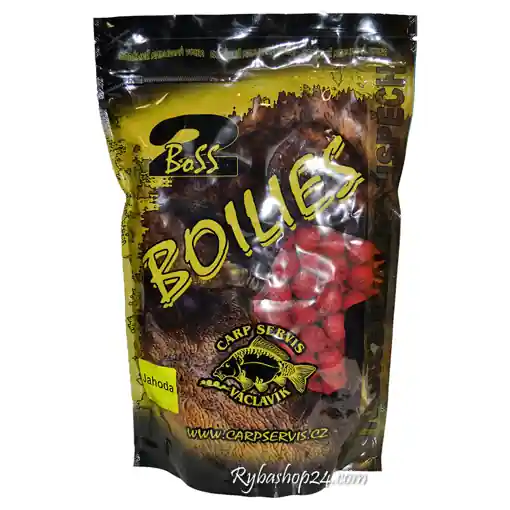 Boilies Boss2 16mm 1kg Jahoda Sleva