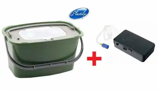 Hit Sezóny Seau A Vifs Plastilys 7L + pompe à air gratuits