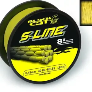 Akční Cena Šňůra Black Cat S-Line, 450m 0.55mm 70kg