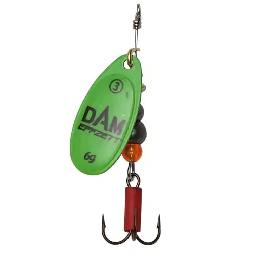 Koupit Online DAM EFFZETT Fluo Spinner Green, 3 6g