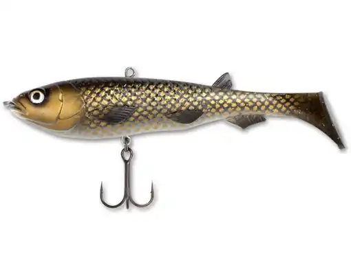 Speciální Cena Quantum Yolo Swim Shad 18cm, Bream Motor Oil