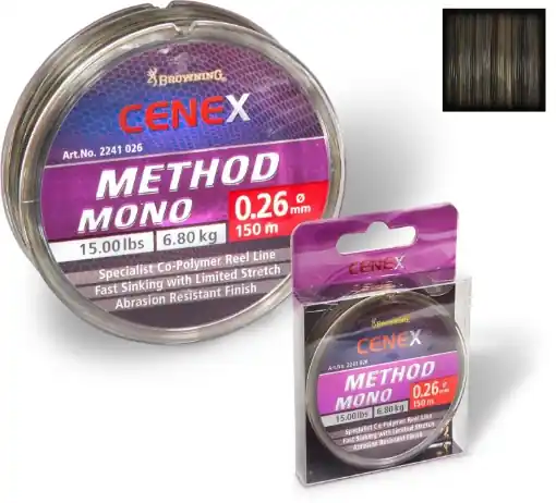 Horká Nabídka Browning Cenex Method Mono 150m, 0.22mm 4.70kg