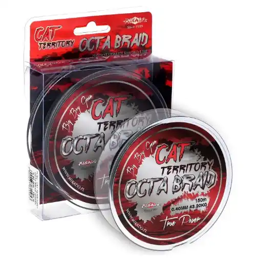 Nová Kolekce Mikado Cat Territory Octa Braid 0,50mm 53,3kg 150m
