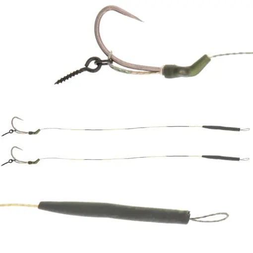 Levný Mikado Návazec Slip D-Rig Barbless vel.4 25lb 23cm