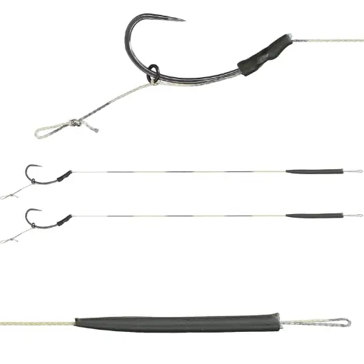 Odeslání Ihned Mikado Rig Blow Back Rig Coated Barbless size 4 25lb 23cm