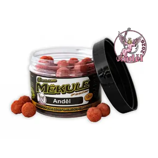 Značkový Boilies Měkule Feeder 100g 12mm Anděl