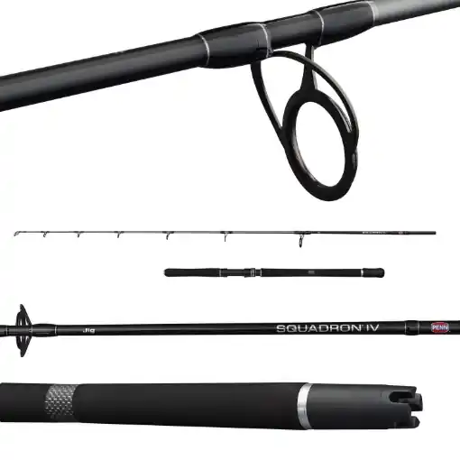 Ověřený PENN Squadron IV Jigging Spin 2.04m 80lb 300-600g