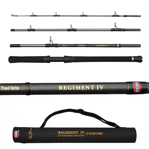 PENN Regiment IV Boat Travel Rod 2.23m 30-50lb 4tlg Vrácení Zdarma
