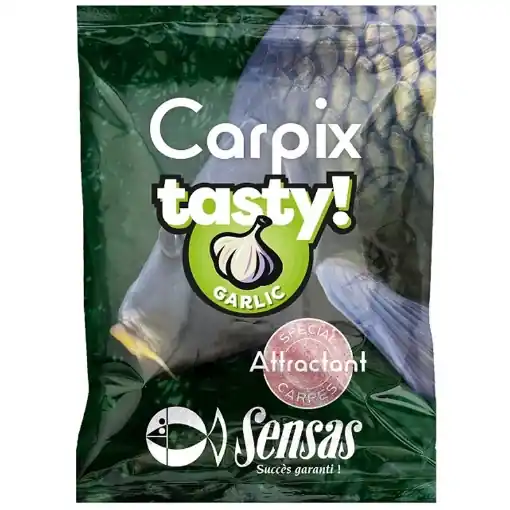 Sensas Powder Carp Tasty Czosnek 300g Pouze Dnes