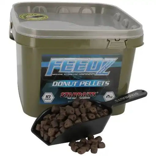 Oblíbený Starbaits Feedz Donuts Pelety s dírou 15mm 2kg