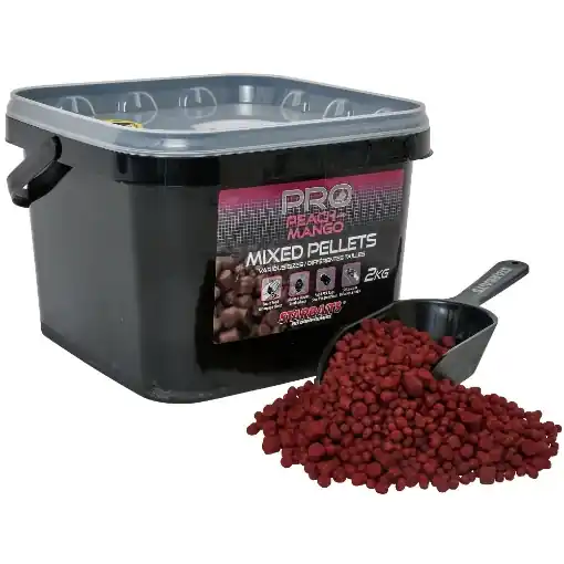 Starbaits Pro Mix pelet Broskev & Mango 2kg Cenová Bomba