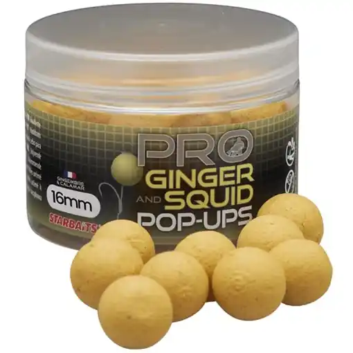 Top Prodej Starbaits Pro Kulki Pop-up Ginger Squid 16mm 50g
