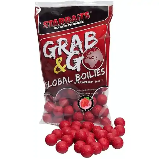 Starbaits Global Boilies Erdbeere 20mm 800g Kup Teď