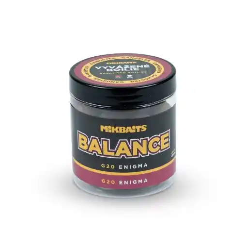 Mikbaits Gangster Balance boilie G20 Enigma 24mm 250ml Hit Sezóny