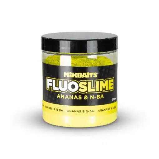 Mikbaits Fluo Slime Ummantelungsdip Ananas N-BA 100g Vysoce Kvalitní