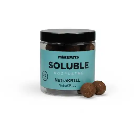 Mikbaits Bouillettes Solubles NutraKRILL 20mm 250ml Finální Výprodej
