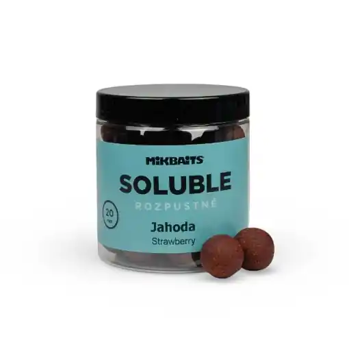 Časově Omezené Mikbaits Kulki Soluble Truskawka 20mm 250ml