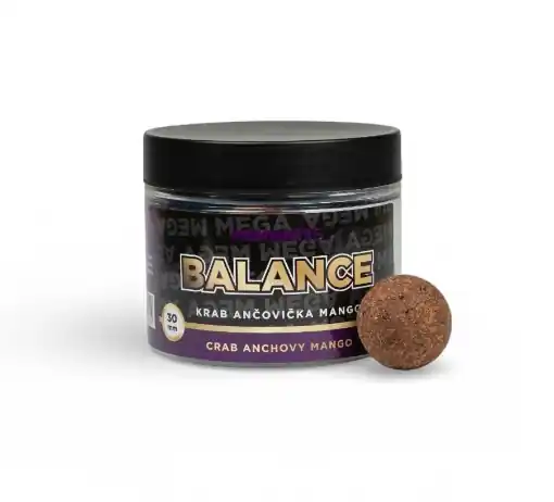 Cenově Výhodný Mikbaits Mega Balance Bouillettes Crabe Anchois Mangue 30mm 300ml