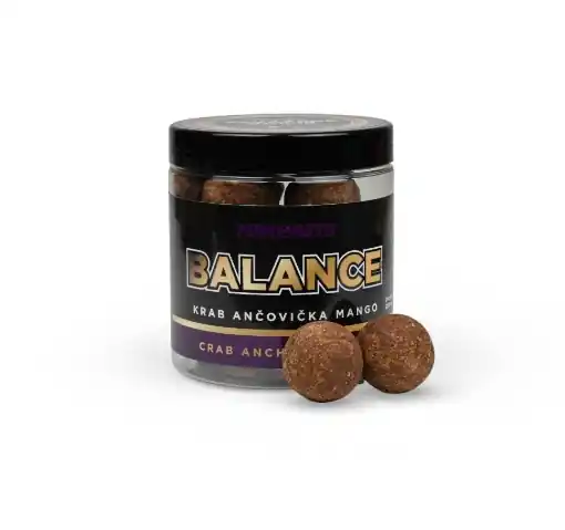 Mikbaits Fanatica Balance Boilies Crab Anchovy Mango 20mm 250ml Rychlé Dodání
