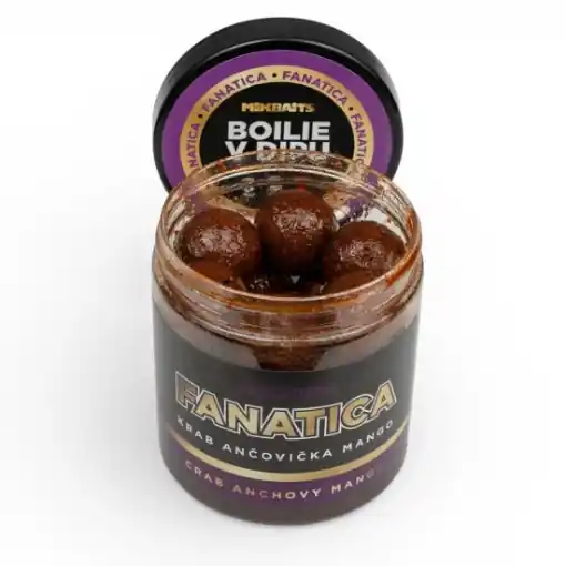 Mikbaits Hunter Kulki w dipie Truskawka 24mm 250ml Akční Nabídka