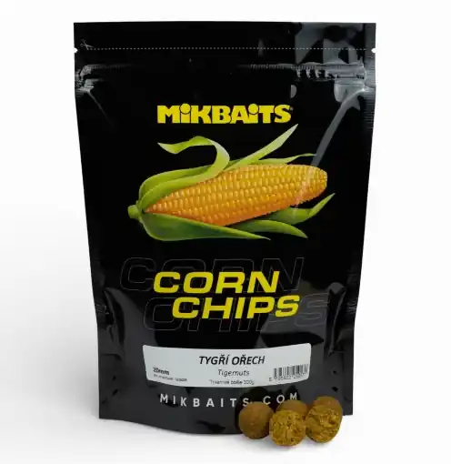 Mikbaits Corn Chips Boilies Tiger Nut 20mm 2.5kg Horká Nabídka