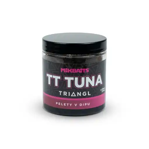 Zlevněný Mikbaits Pellet w dipie TT Tuna Triangl 30mm 250ml