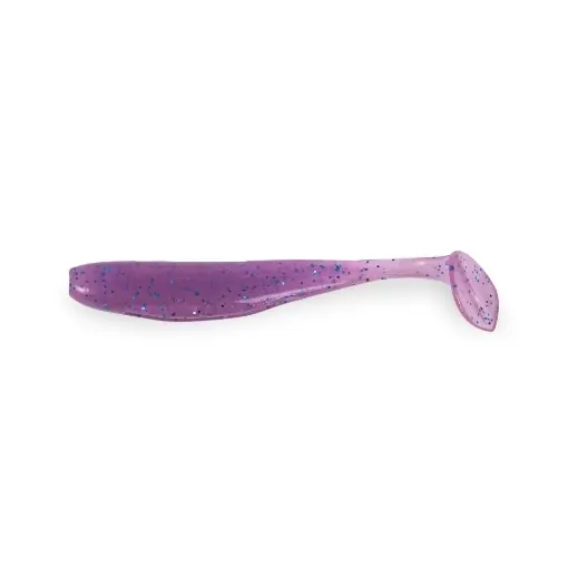 Haibo Easoo T-Tail Fish Crystal Purple 5cm 20pcs Akce