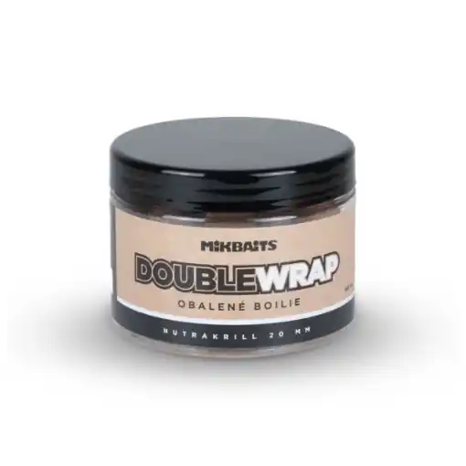 Mikbaits ManiaQ Double Wrap Boilies NutraKRILL 20mm 500ml Nejlepší Cena