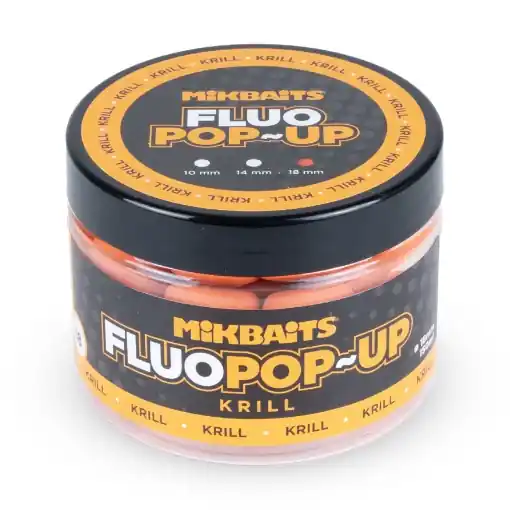 Objednat Nyní Mikbaits Pop-Up Fluo Krill 18mm 150ml
