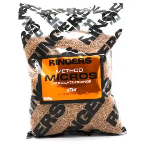 Akce Ringers Method Micro Pellet Czekolada Pomarańcza 2mm 900g