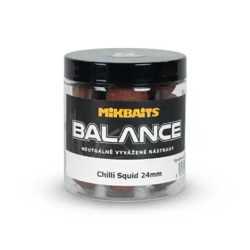 Mikbaits Spiceman Balanced Boilies Chilli Squid 24mm 250ml Jen Po Omezenou Doba