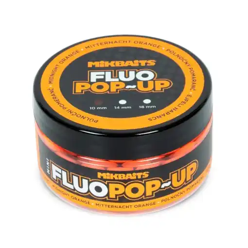 Akce Mikbaits Mini Pop-Up Fluo Orange de Minuit 10mm 100ml
