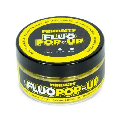 Mikbaits Mini Fluo Pop-Up Banan Gruszka 10mm 100ml Kup Teď