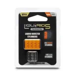 Časově Omezené Liquirigs Liquid Zig Booster Capsules Orange & Clear 4+2pcs