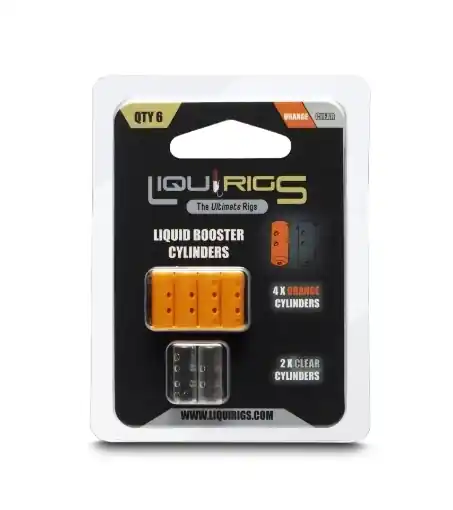 Liquirigs Liquid Zig Booster Capsules Orange & Transparent 4+2pcs Nejprodávanější