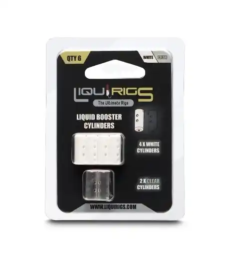 Liquirigs Liquid Zig Booster Kapsle Bílá a čirá 4+2ks Jen Po Omezenou Doba