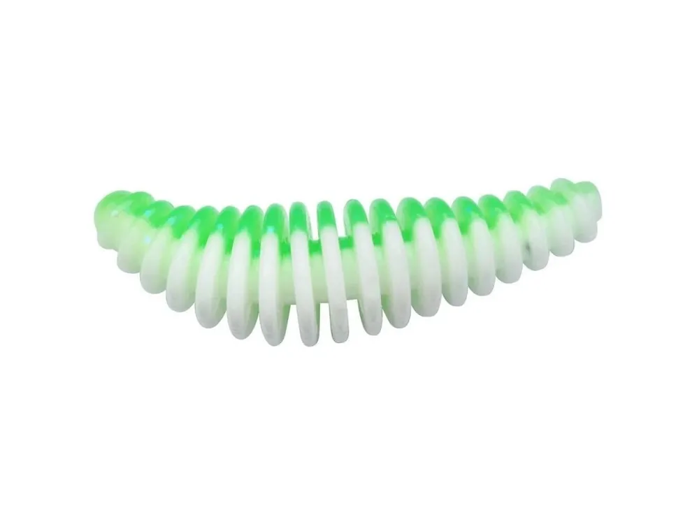 Značkový Berkley Gumová Nástraha PowerBait Power Pupa Spring Green White - 3,5 cm 10 ks
