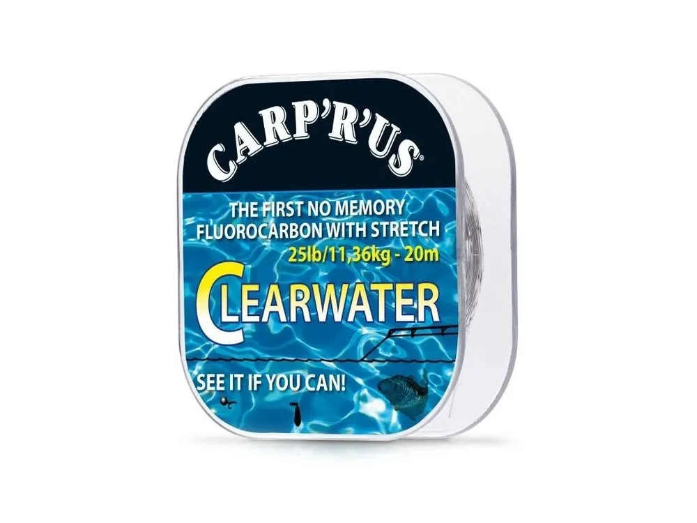 Carp´R´Us Návazcový Fluorocarbon Clearwater 20 m Akce