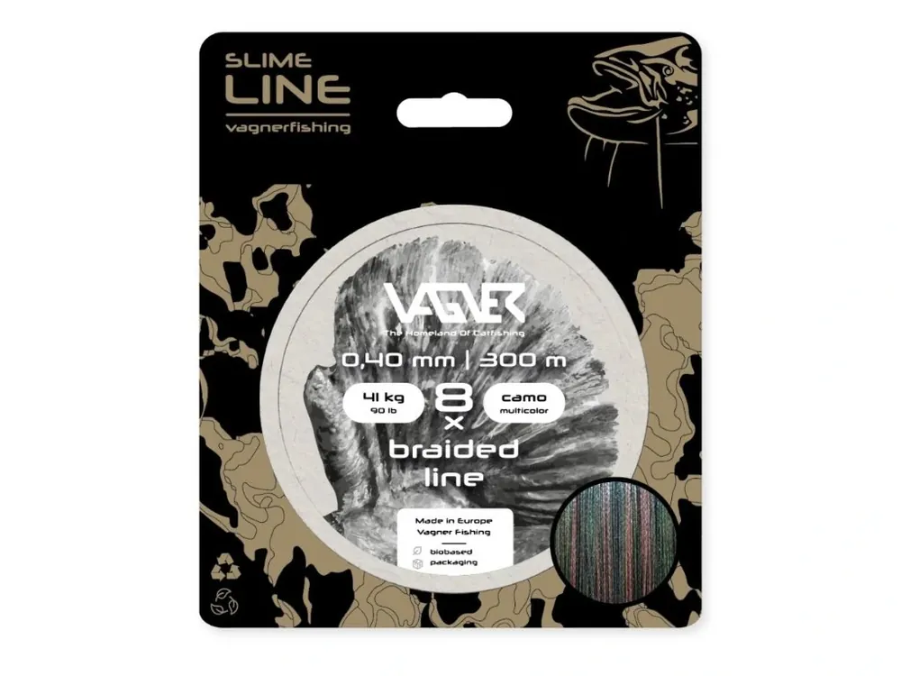 Levný Vagner Pletená Šňůra Braided Line Camo Multicolor 300 m