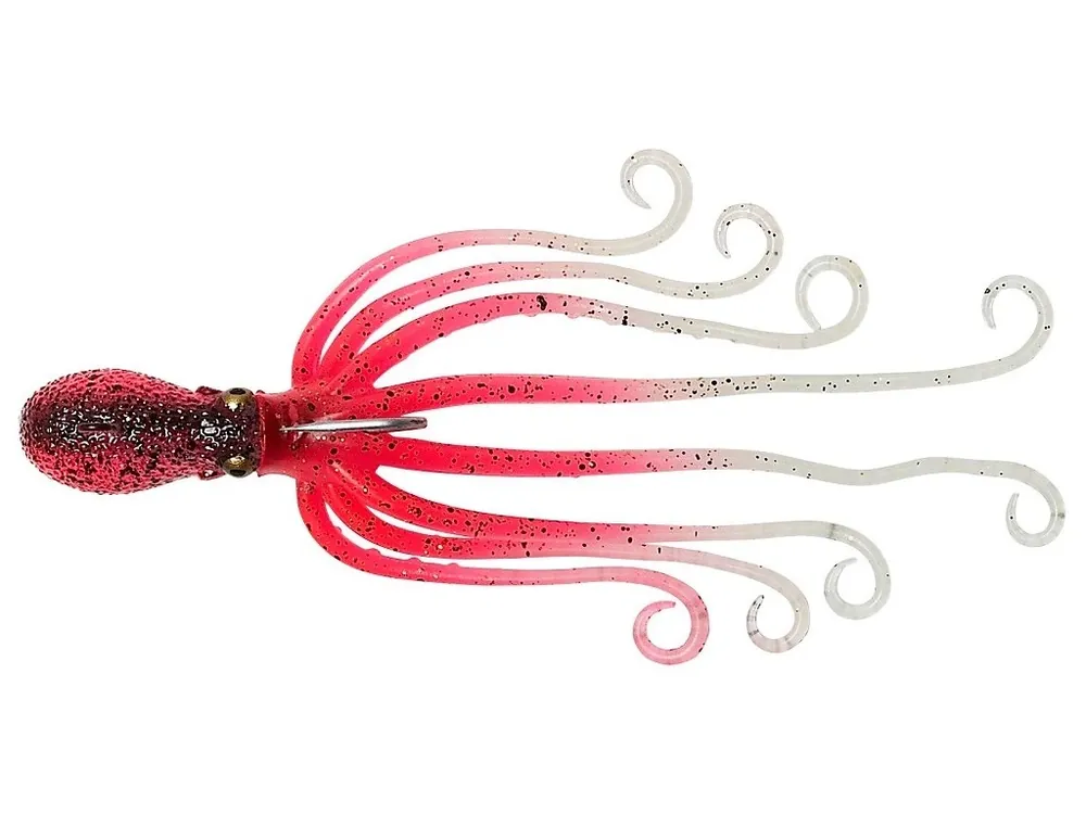Savage Gear Gumová Nástraha 3D Octopus Pink Glow UV Cenově Výhodný