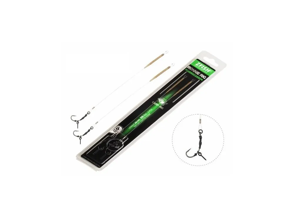 Super Cena Zfish Návazec Fluorocarbon Ronnie Rig 20 cm