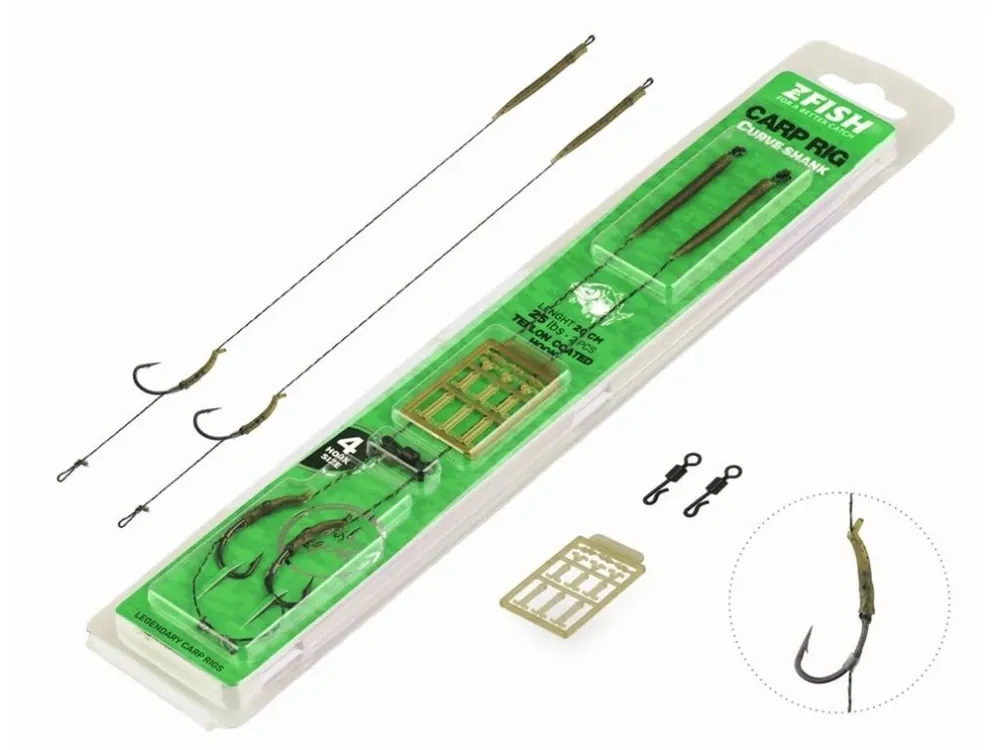 Zfish Návazec Curve Shank Carp Rig 20 cm Odeslání Ihned