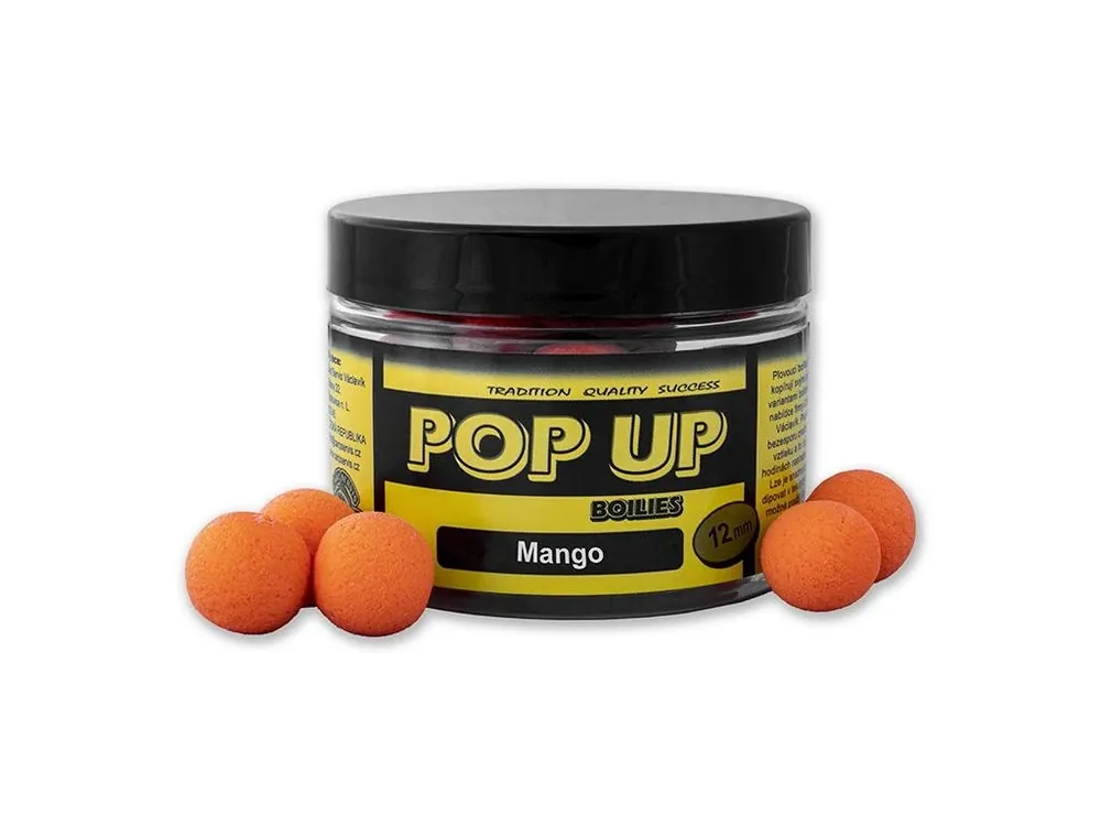 Finální Výprodej CS Václavík Plovoucí Boilies Pop Up - Mango