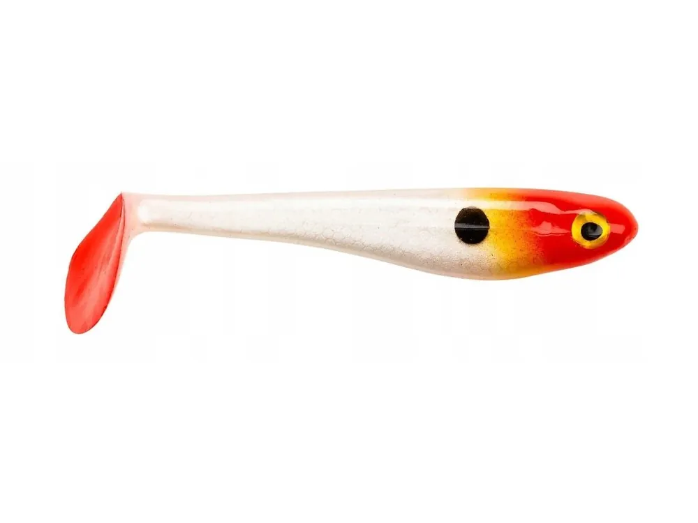 Nízká Cena Berkley Gumová Nástraha Power Bait Hollow Belly Red Head 10cm 4ks